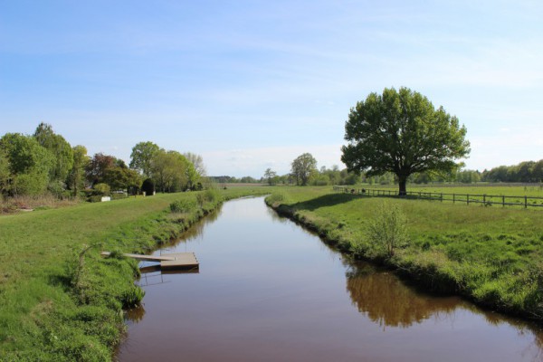 Die Soeste laedt zum Angeln ein